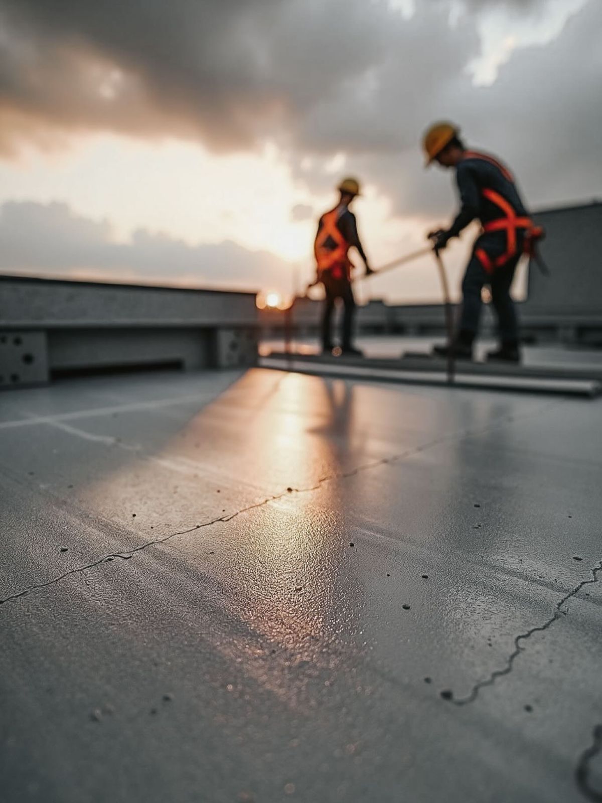 Terrace Elastic Waterproofing Protection