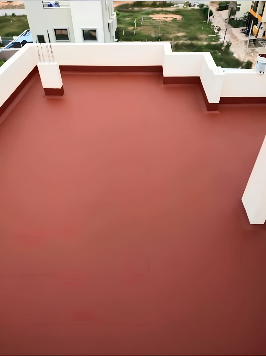 Terrace Waterproofing Layout